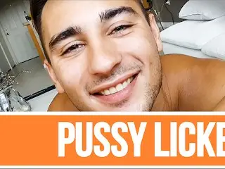 Handsome European Guy Worship Pussy POV