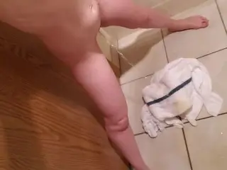 Pissing on the Hotel Bathroom Floor