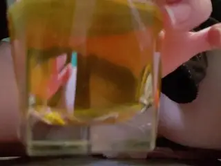 Order Up! one Glass of Fresh Golden Pussy Nectar