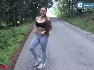 Nibbled while Jogging in the Forest