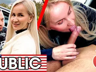 Hot Public POV Fuck & Car Blowjob W/ Horny Tania Swank! (ENGLISH) Dates66