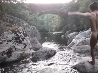 I ALMOST FELL Climbing RISKY Rocks