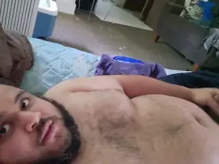 Fat-arab Full Bod with Dick Play