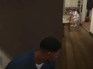 GTA Horny Vouyeur is Sneeking in to Unkown House