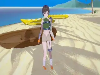 Final Fantasy Hentai 3D - Yuffie Kisaragi