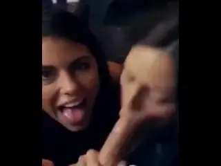 Lana Rhoades. Adriana Chechik. Backstage. Pornstars Suck Cock.