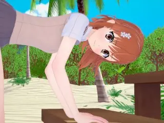 (3D Hentai)(Futa)(Toaru Majutsu no Index) Frenda x Misaka