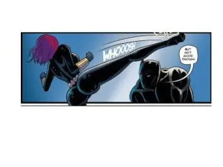 AVENGERS BLACK WIDOW FUCKS BLACK PANTHER