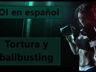 Destruyendo Tus Partes. Audio JOI Con Ballbusting y Tortura.