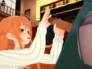 (3D Hentai)(Sword Art Online) Asuna x Agil