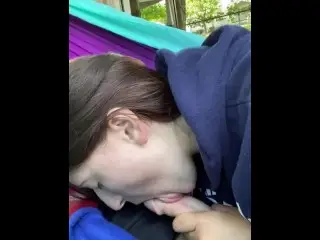 Afternoon Nap/blowjob in the Hammock