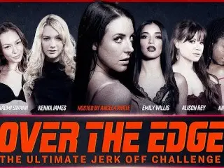 ADULT TIME Angela White Hosts OVER THE EDGE Jerk off & Edging Challenge