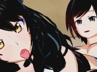 RWBY - Futa Ruby X Blake Doggystyle Hentai