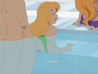 Milftoon Drama - Ep.1 - ASS FUCK IN THE POOL