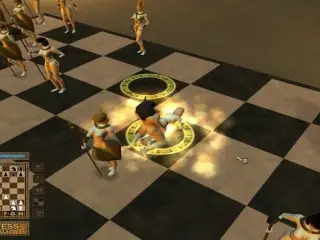 Chess Porn. Sex Attack of a Black Figure | Video Game Sex