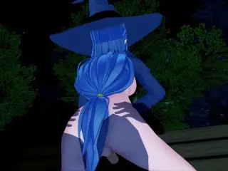 Little Witch Academia Ursula Callistis 3D HENTAI