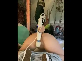 BigTittyGothEgg Intense Vibrator Orgasms