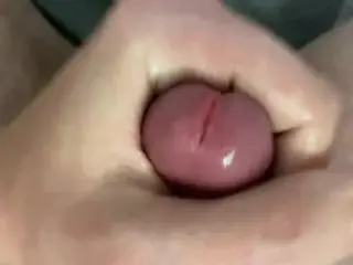 The GUY JERKS off CLOSE-UP and Cums. LOTS OF CUM