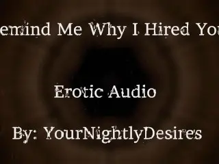 Interview Part 2 why did I Hire You? [spanking] [kissing] [office Sex] (Erotic Audio for Women)