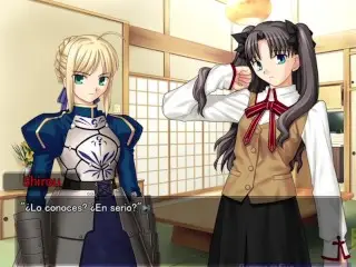 Fate Stay Night Realta Nua Day 3 Part 1 Gameplay (Español)