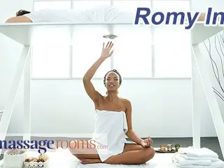 Massage Rooms Surprise Cock Massage by Romy Indy for Lucky Guy