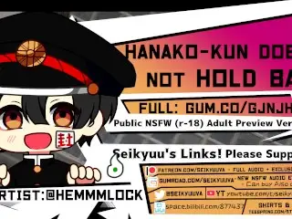 Hanako-kun does not Hold Back! [NSFW ASMR]