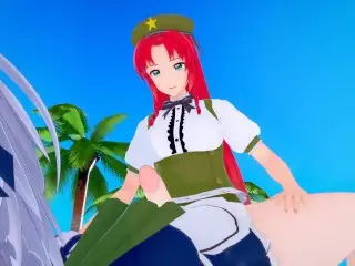 Futa - Touhou Project - Hong Meiling x Sakuya Izayoi