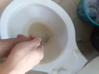 Bañandome Con Mi Pene De 15 Cm