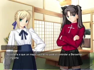 Fate Stay Night Realta Nua Day 4 Part 2 Gameplay (Español)