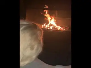 Stepbro Creampies Stepsis by the Fire Hoping they Don’t get Caught.