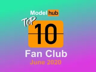 Pornhub Model Program Top Fan Clubs of June 2020