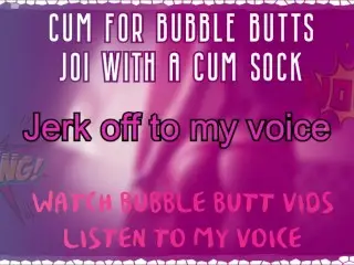 Bubble Butt Compilation Voiceover JOI with a Cum Sock Optional CEI