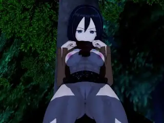 Attack on Titan Mikasa(3D HENTAI)