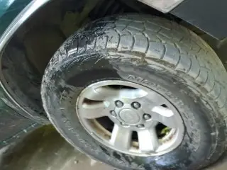 Pissing on his Tire...again