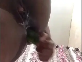 Huge Anal Cucumber Squirt