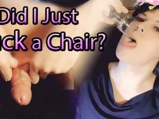 Massage Chair makes me Cum & I Eat it - Jessica Bloom