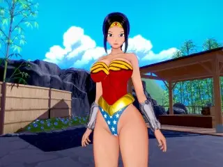 3D Hentai - Sex with wonder Woman