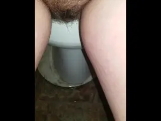 Sneaky Desperate Piss on Floor