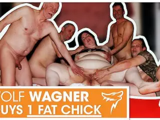 One Fat Slut needs three Dicks to get Satisfied! WOLF WAGNER