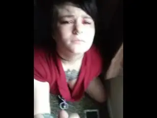 Fat Whore GF Eats my Ass and Begs for my Cum ( Loud )