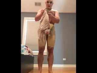 Cybill comes apart (unmasking, Female Mask Fetish, Crossdressing, Trans, Transformation, Mask)