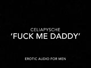 Fucking myself for Daddy - Erotic Audio for Men