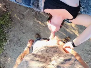 Risky Outdoor Sex