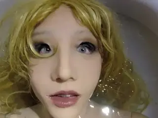 FULL- Bimbo Bathroom Lockdown - miss Eva Mae - Silicone M2f Deep Transformation