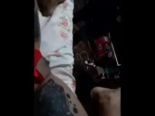 Jamaican Girl Bad up Man to Eat her Pussy.