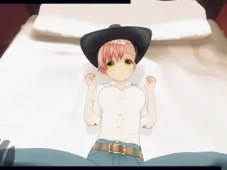 3D HENTAI POV Cowboy Girl Agreed to have Sex while Parents are not at Home