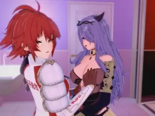 Fire Emblem Fates Hentai 3D (Lesbian) - Camilla x Hinoka