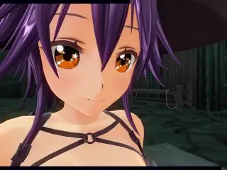 3D HENTAI YURI Devil Girl Fucking Pumpkin Girl