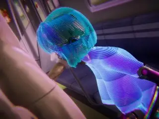 Cyberpunk - Sex with Holographic Girl - 3D Porn