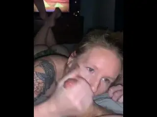 POV: Watching TV but Amber Wanted to Deep Throat instead
